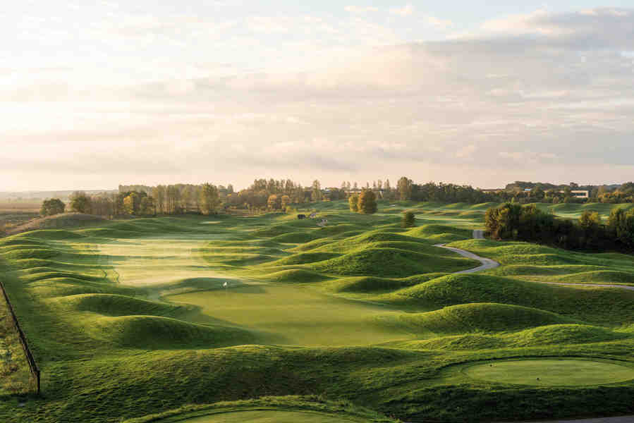 le, golf, full